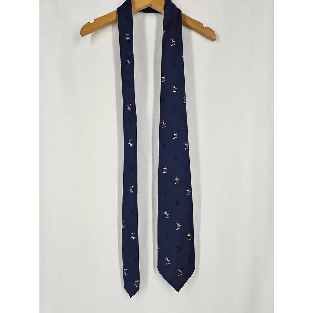 DISNEY BALANCINE PRESENTS THE TIE WORK MICKEY MOUSE MEN'S BLUE 3.5